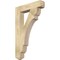 Ekena Millwork Olympic Craftsman Rough Sawn Bracket, Douglas Fir, 4"W x 22"D x 34"H BKT04X22X34OLY04RDF - alternate 1